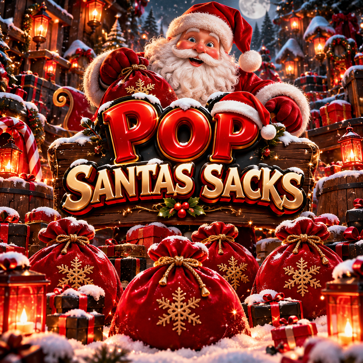 🎅🎄💥 POP SANTA’S SACKS! 💥🎄🎅